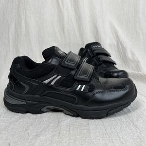 Vionic Tabi Sneakers Womens 6.5 Black Leather Easy On/ Off Walking Comfort Shoes